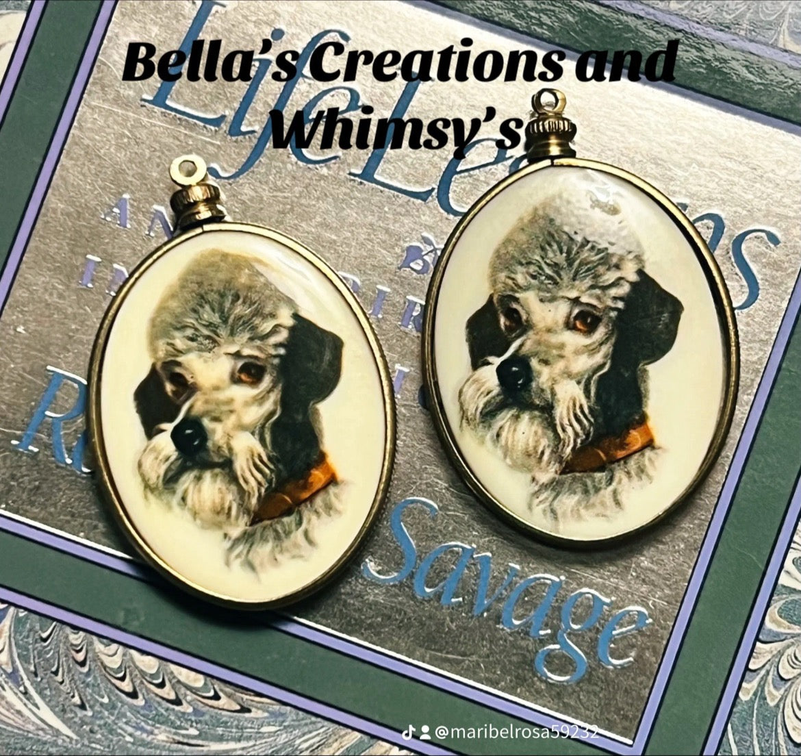Toy Poodle Pendant Jewelry Gift